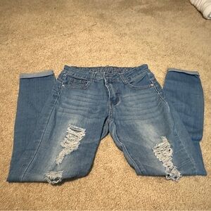 GAP Women's Light Blue Boyfriend Jeans